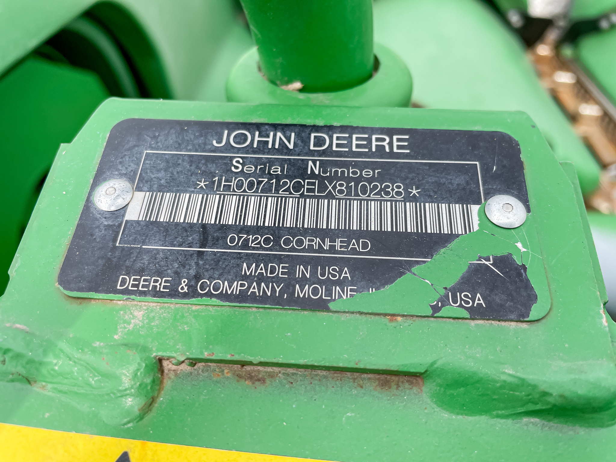 2020 John Deere 712C Corn Head
