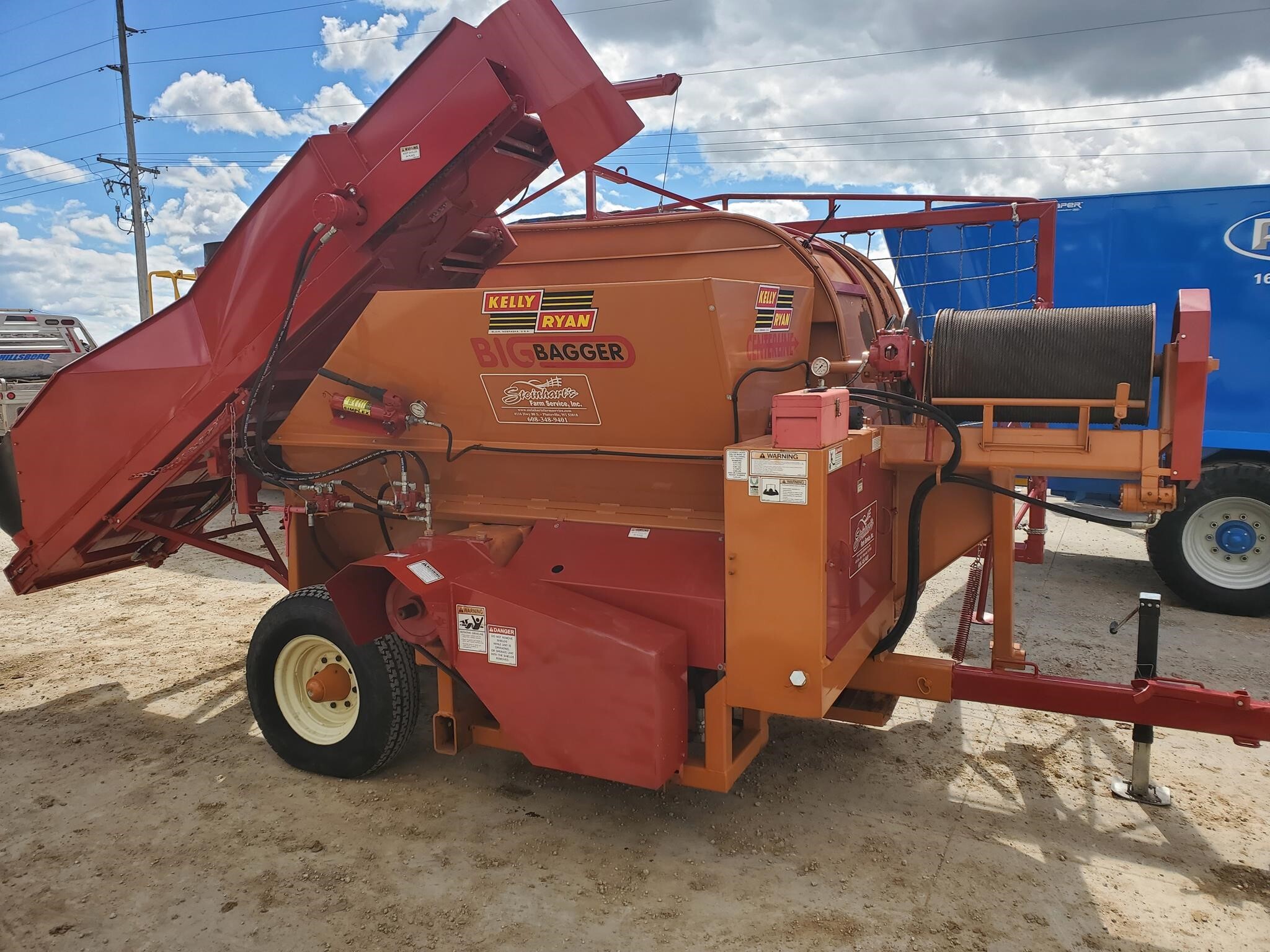 Kelly Ryan 2W18 Forage Bagger - $39,400 | Machinery Pete