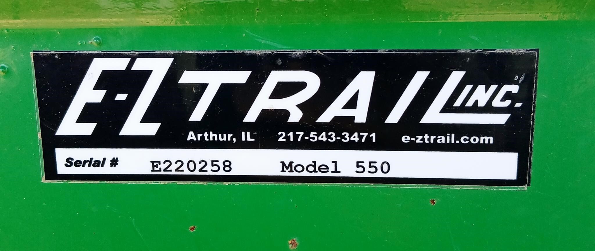 2022 E-Z Trail 550 Grain Cart