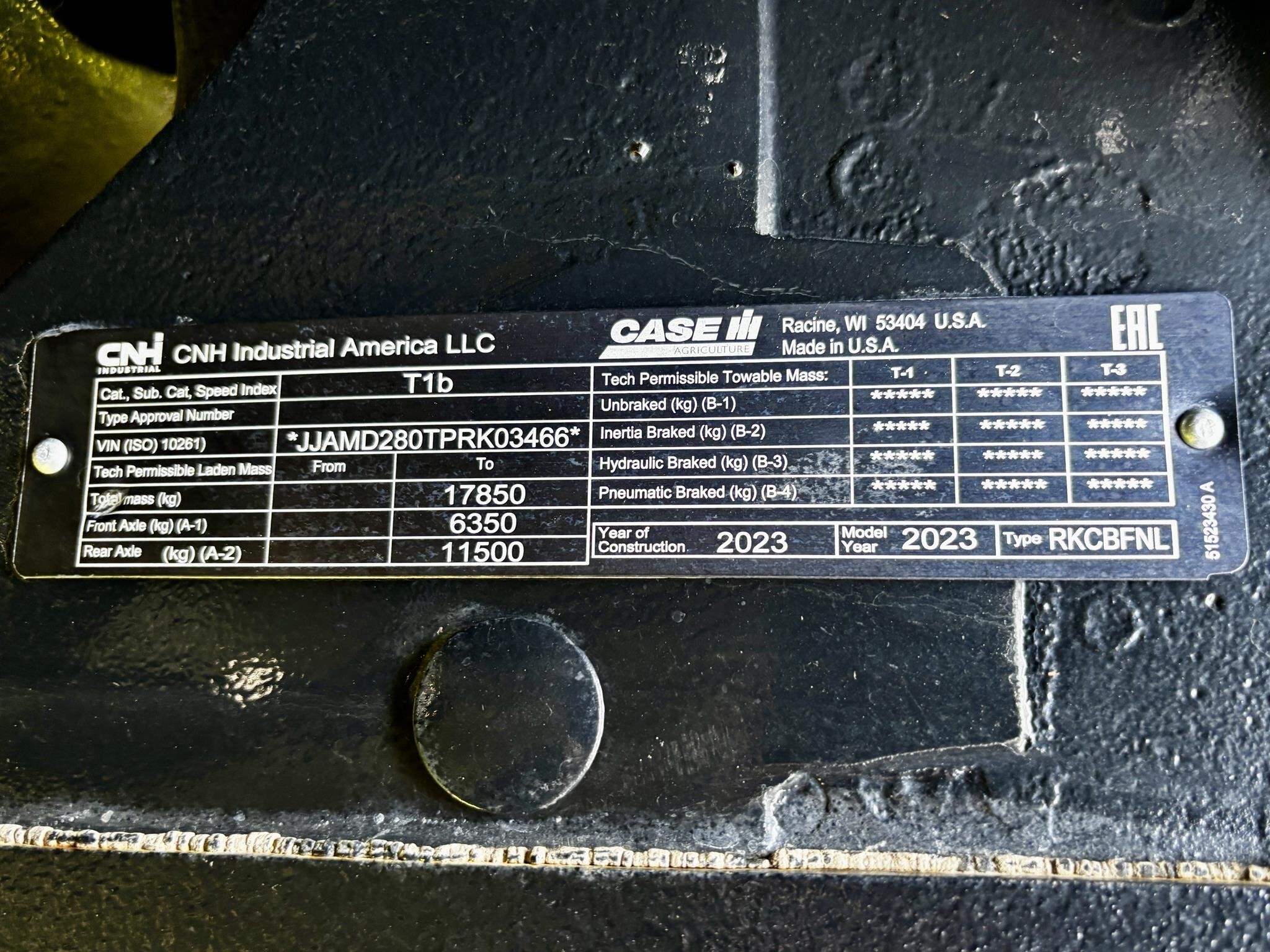 2023 Case IH Magnum 280 Tractor