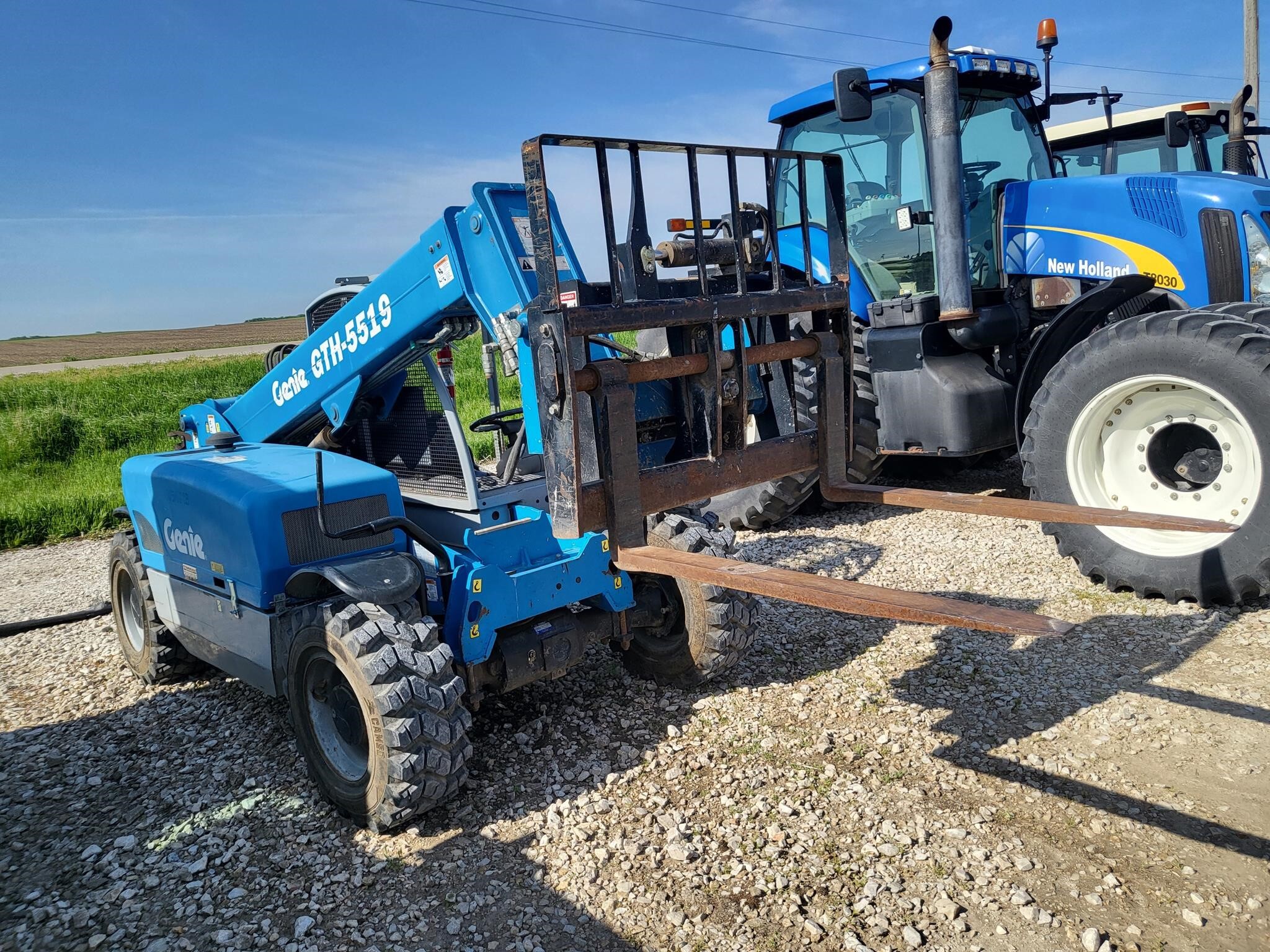 2007 Genie GTH5519 Telehandler
