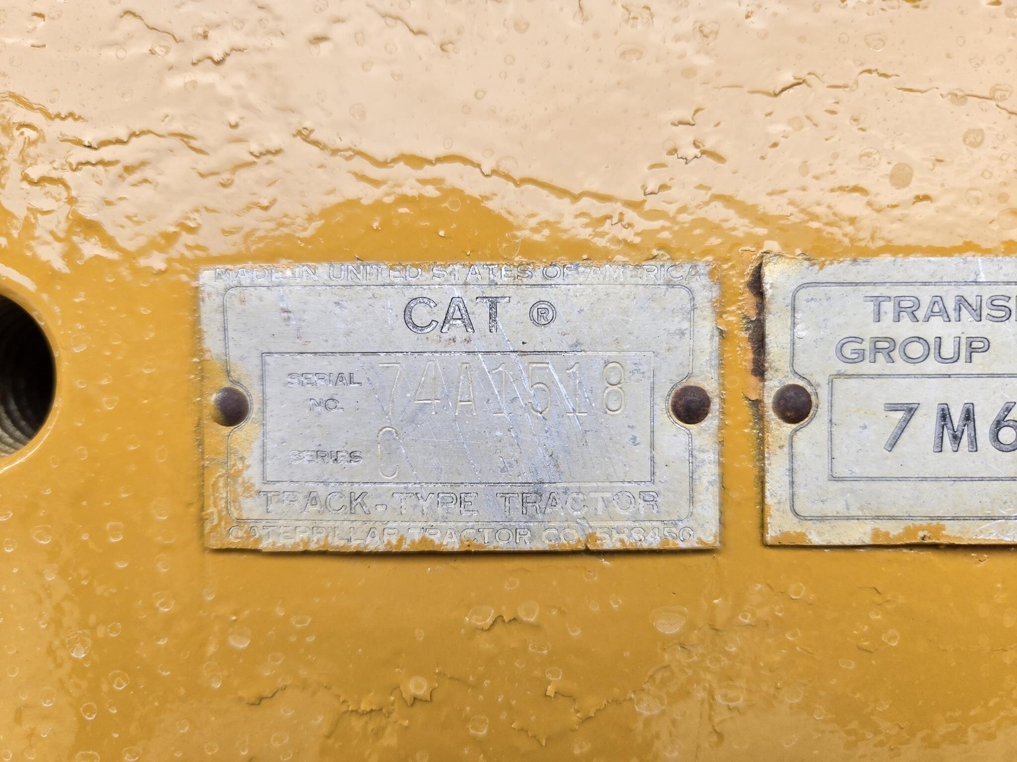 1965 Caterpillar D6C Dozer
