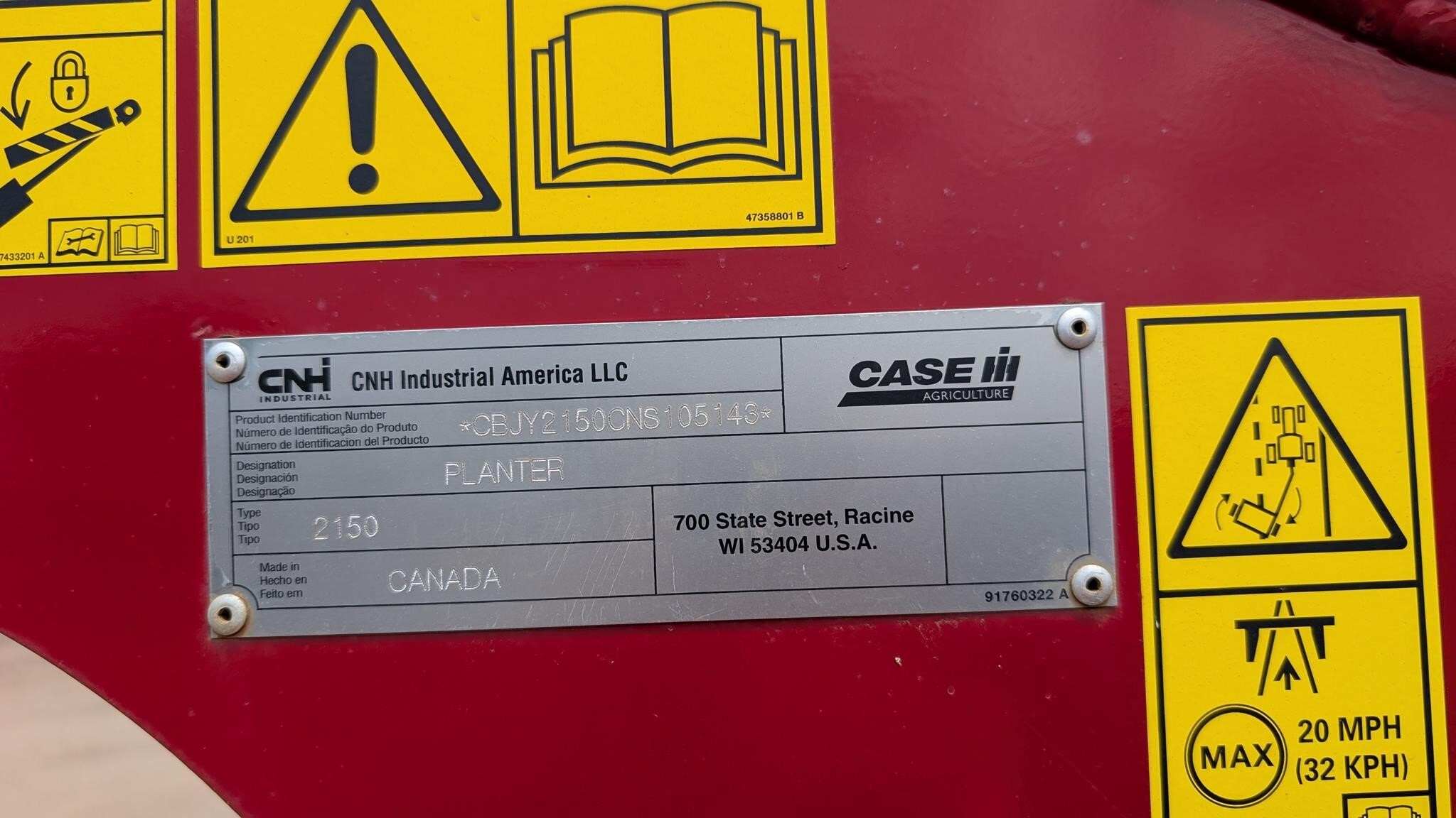 2023 Case IH 2150 Planter