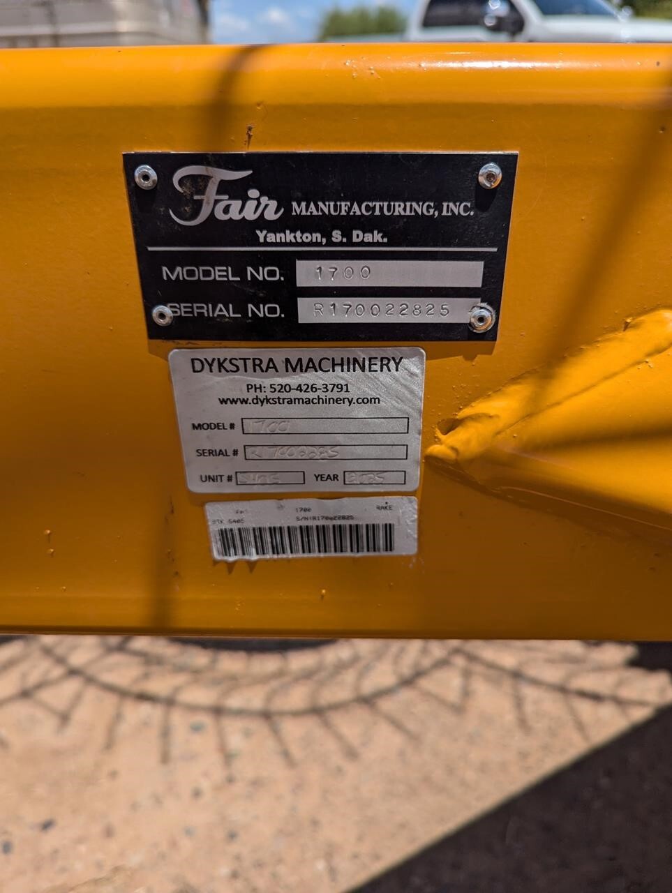 2025 Fair Mfg 1700 Rake