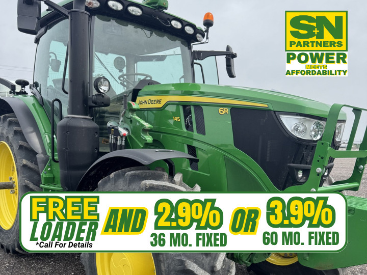 2023 John Deere 6R 145 Tractor