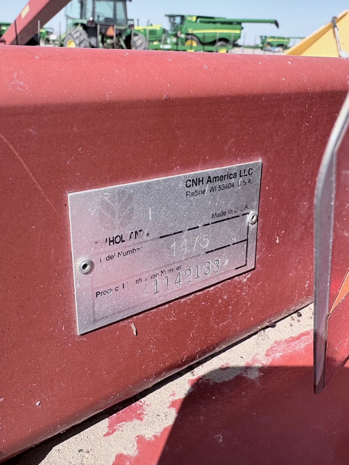 2004 New Holland 1475 Mower Conditioner