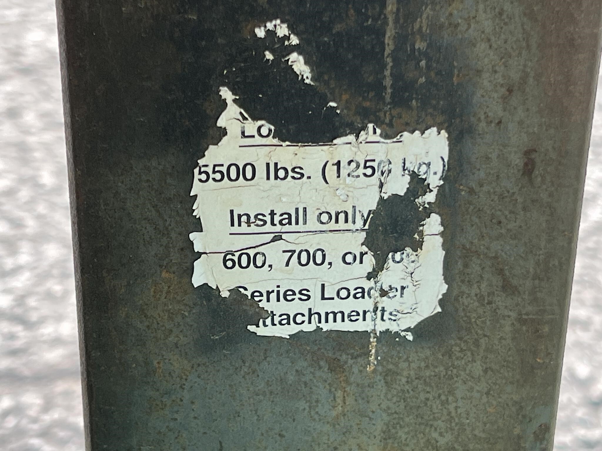  Frontier 5500 Loader and Skid Steer Attachment