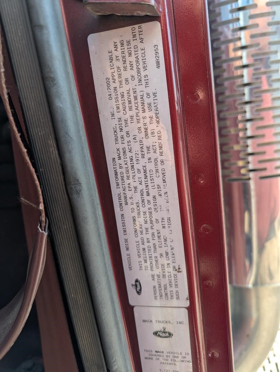 2003 Mack CL733 Semi Trucks/Trailer