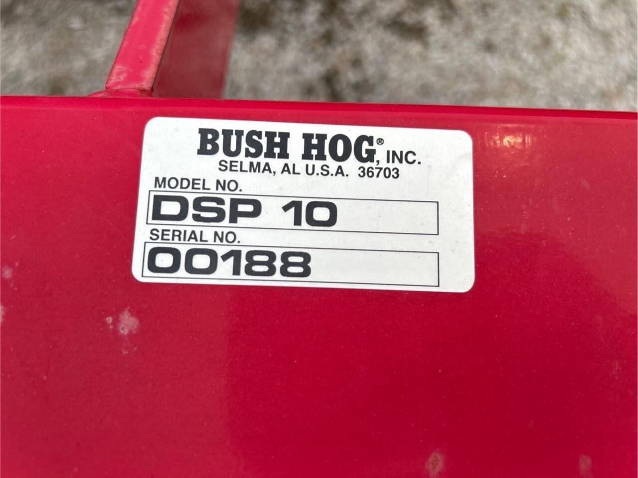 2021 Bush Hog DSP10 Blade
