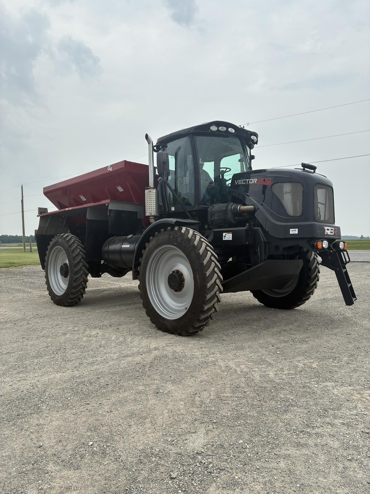 2015 RBR Enterprise Vector 300 Self-Propelled Fertilizer Spreader