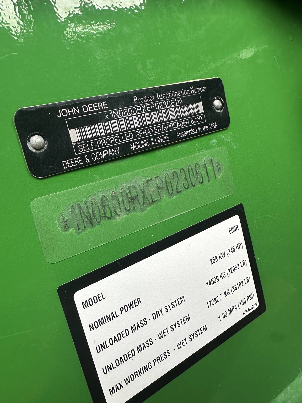 2023 John Deere 600R Loader and Skid Steer Attachment