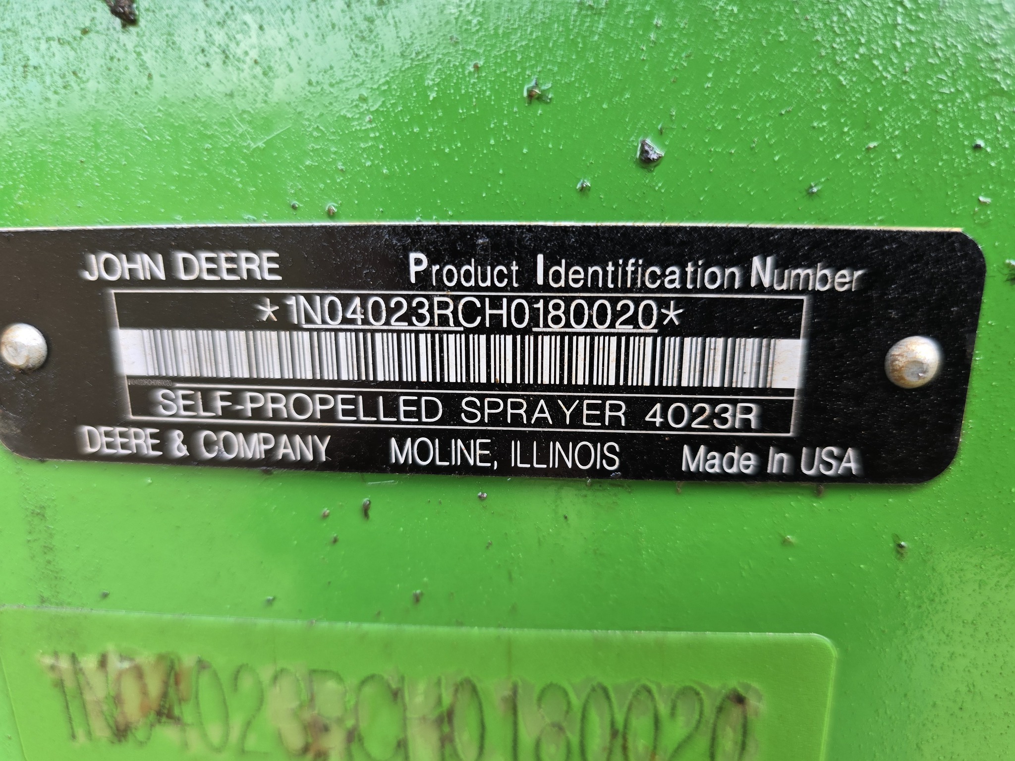 2017 John Deere R4023 Self-Propelled Sprayer