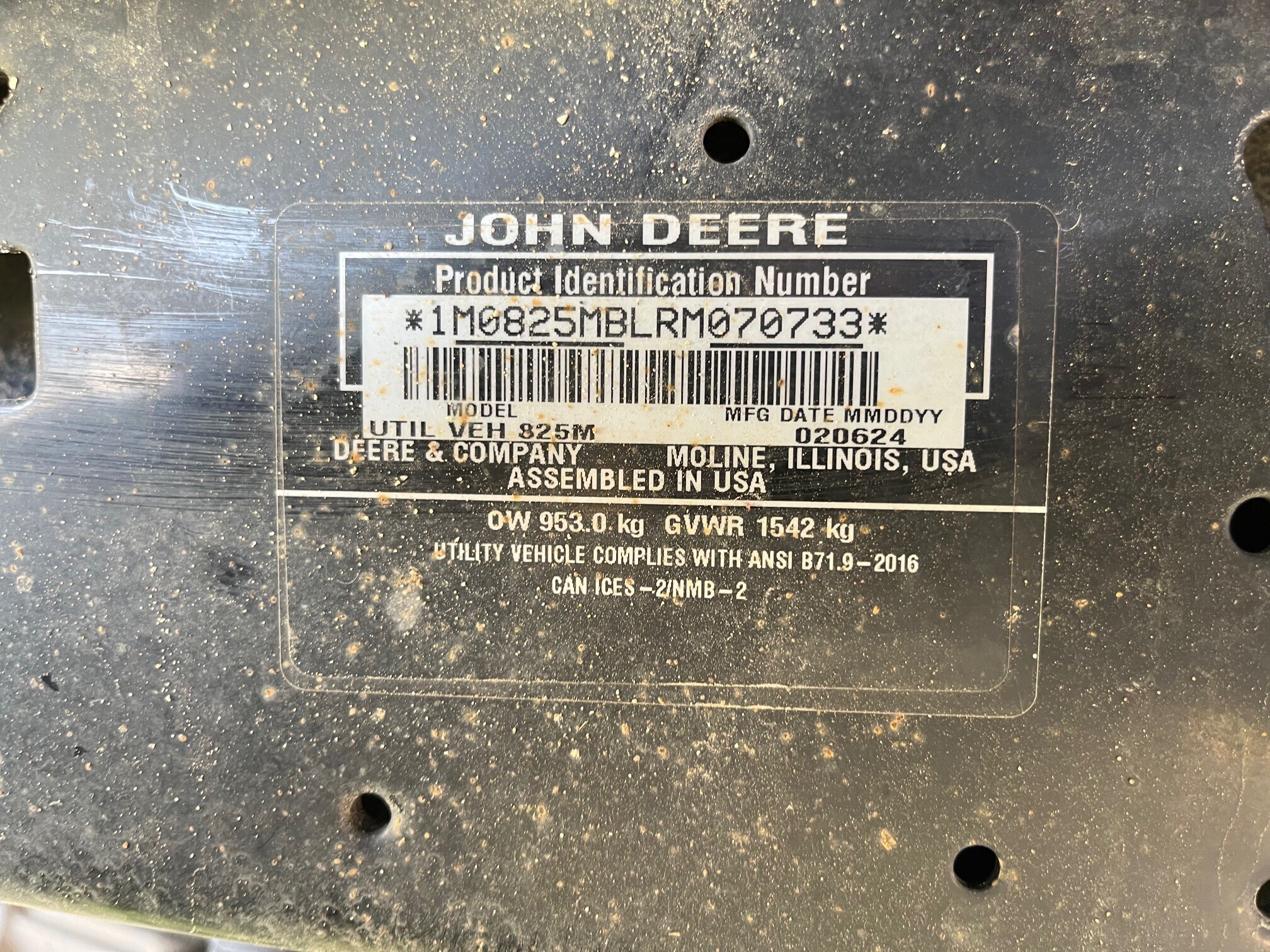 2024 John Deere XUV 825M S4 ATVs and Utility Vehicle