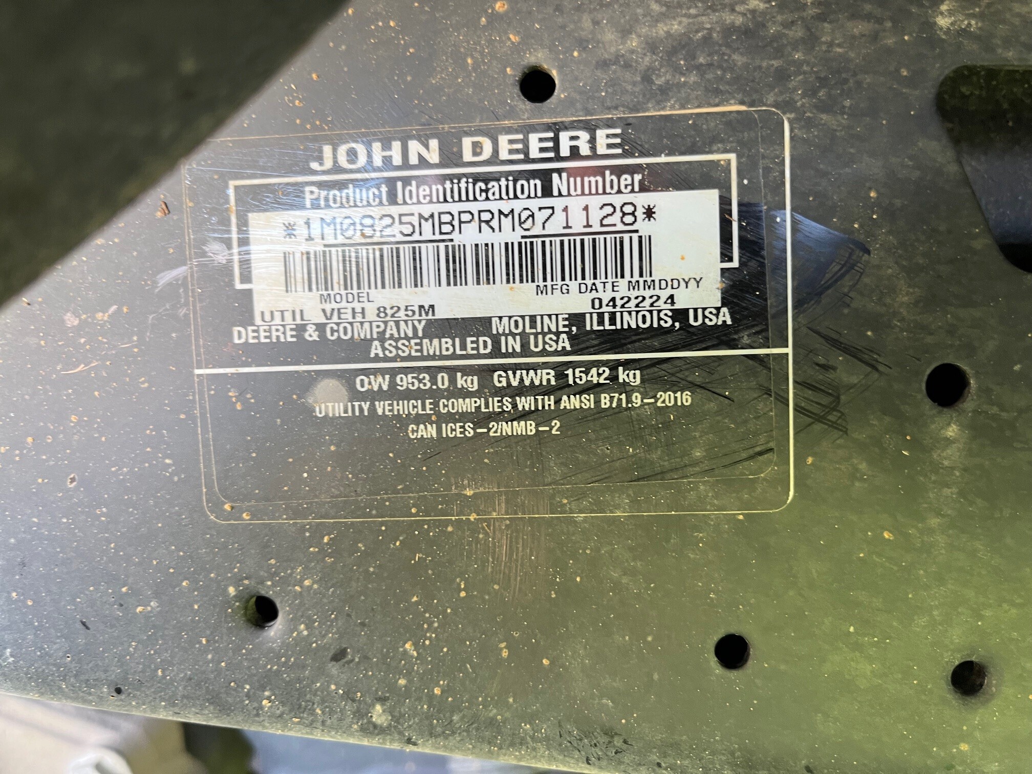 2024 John Deere XUV 825M S4 ATVs and Utility Vehicle