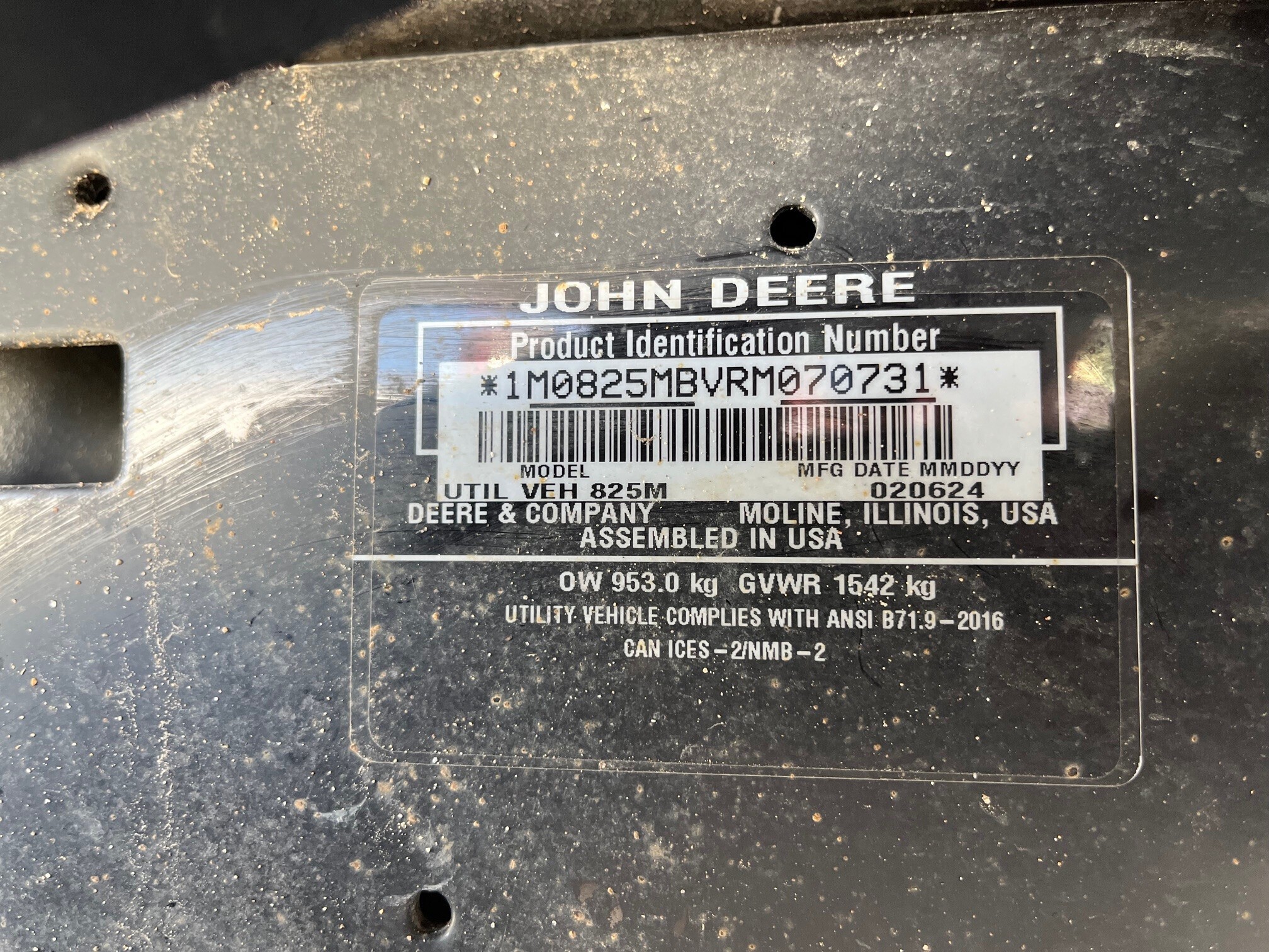 2024 John Deere XUV 825M S4 ATVs and Utility Vehicle