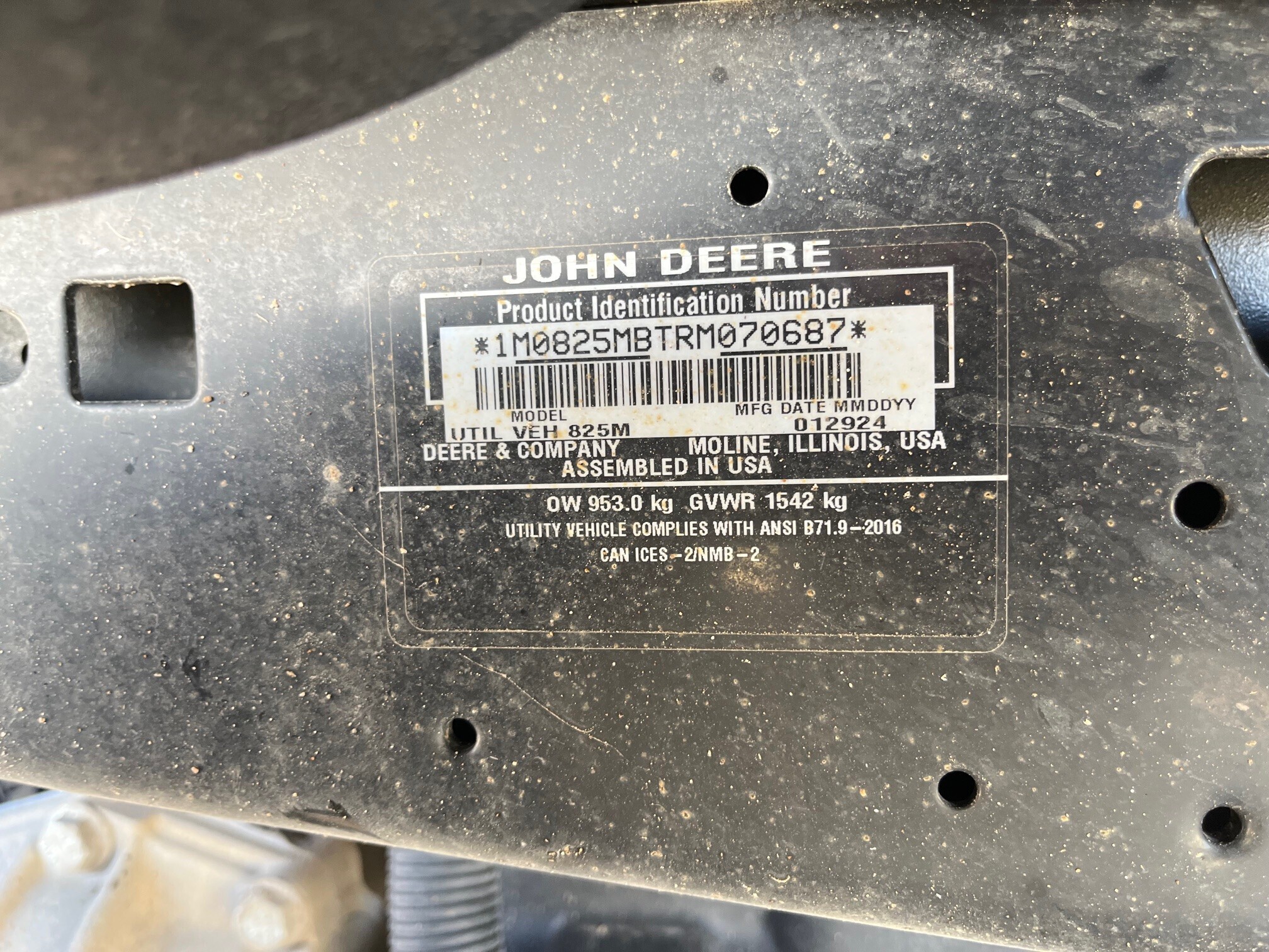 2024 John Deere XUV 825M S4 ATVs and Utility Vehicle