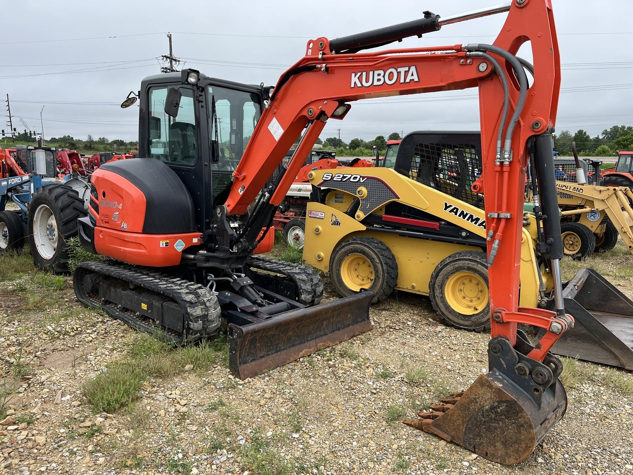  Kubota KX040-4 Mini Excavator