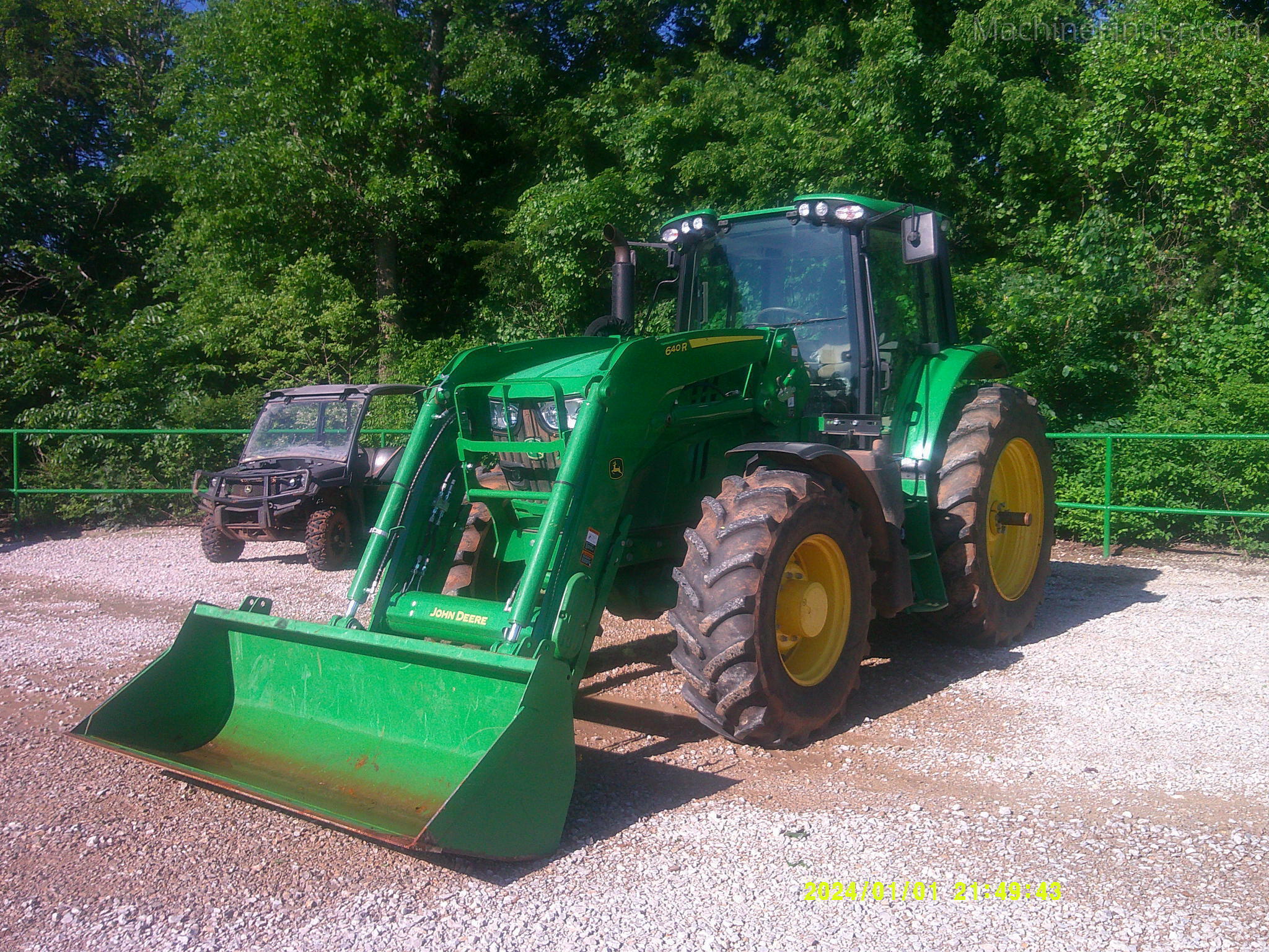 2022 John Deere 6155M Tractor