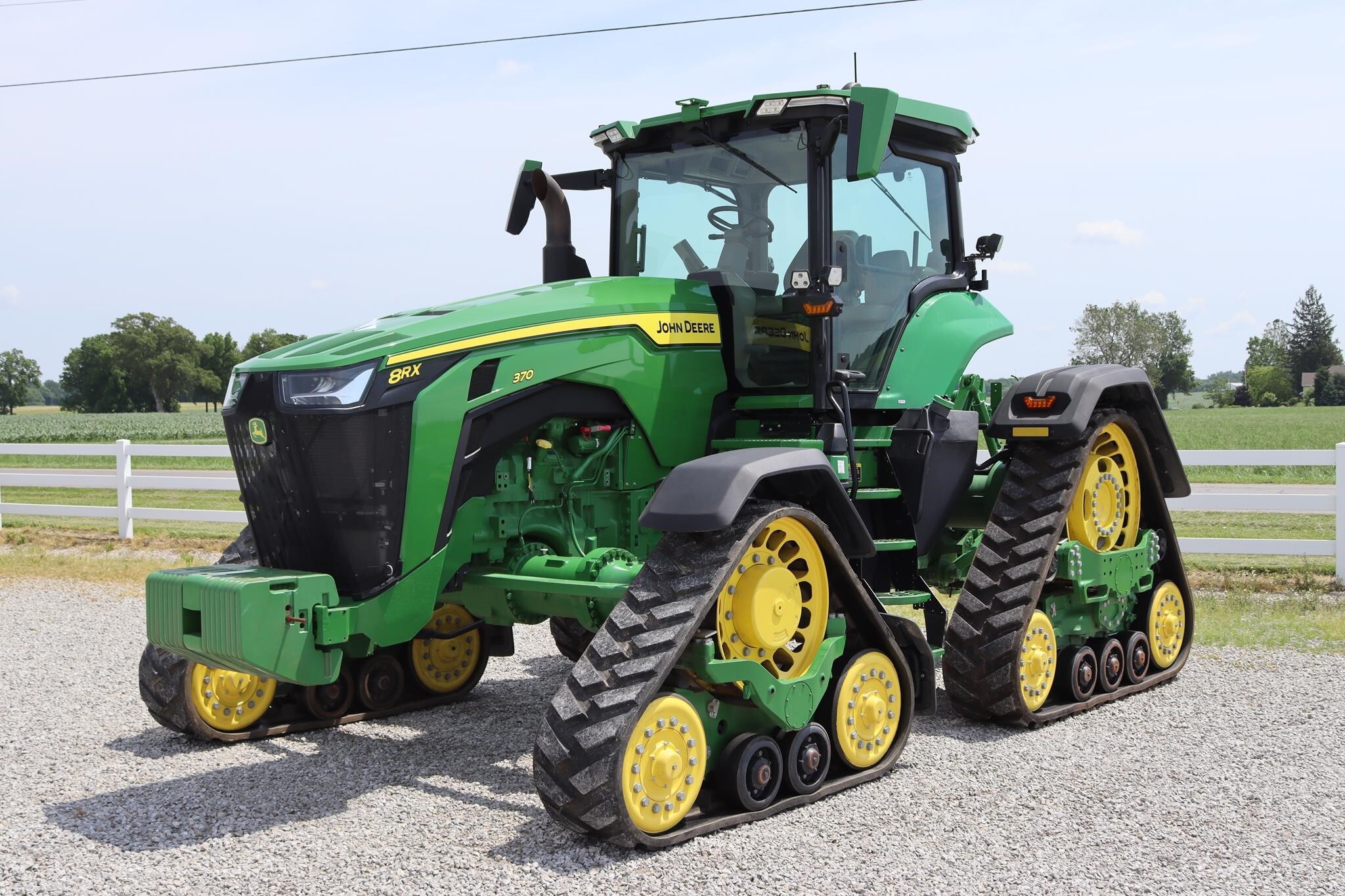 2021 John Deere 8RX 370 Tractor
