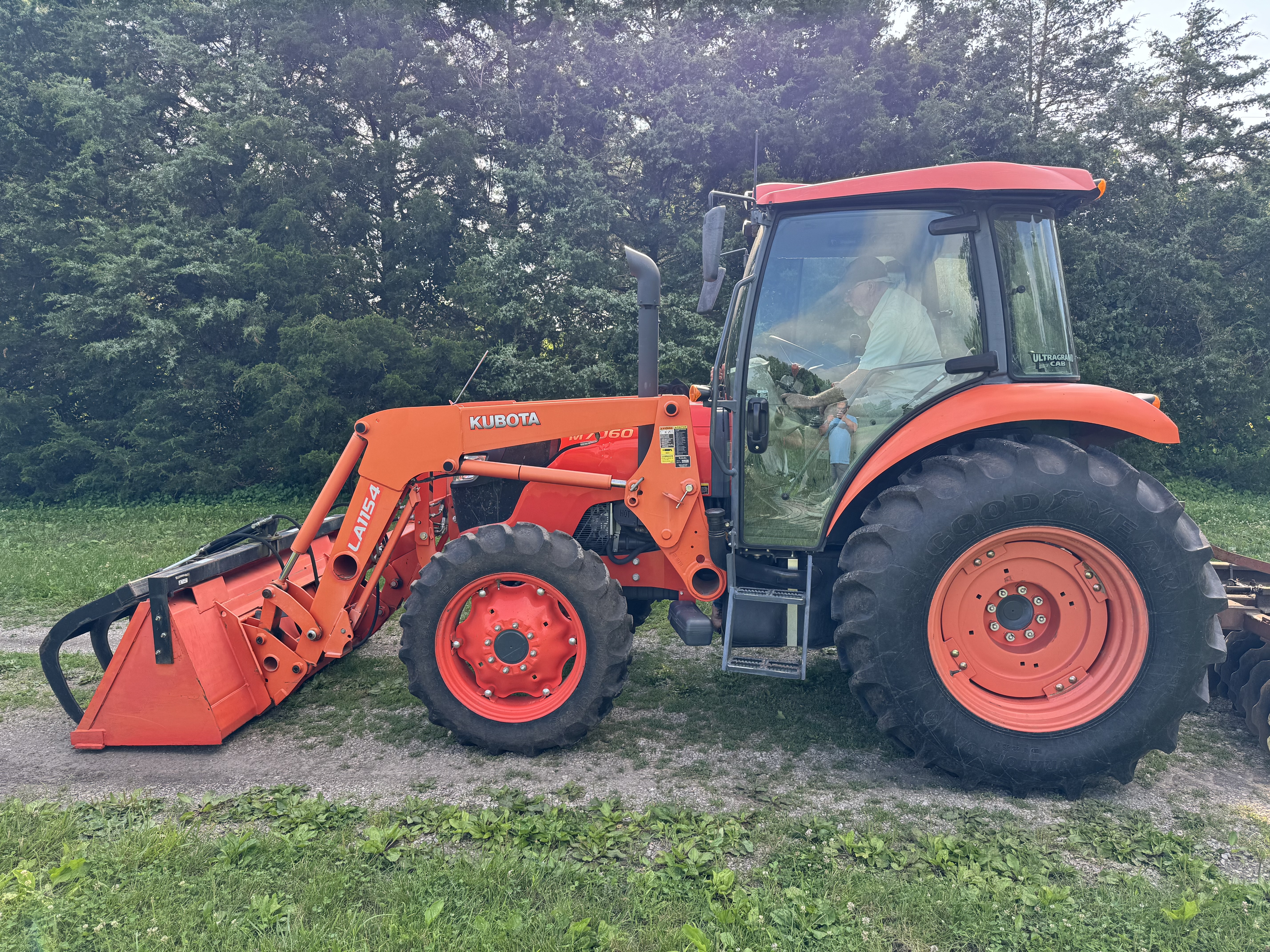 2017 Kubota M7060 Tractor