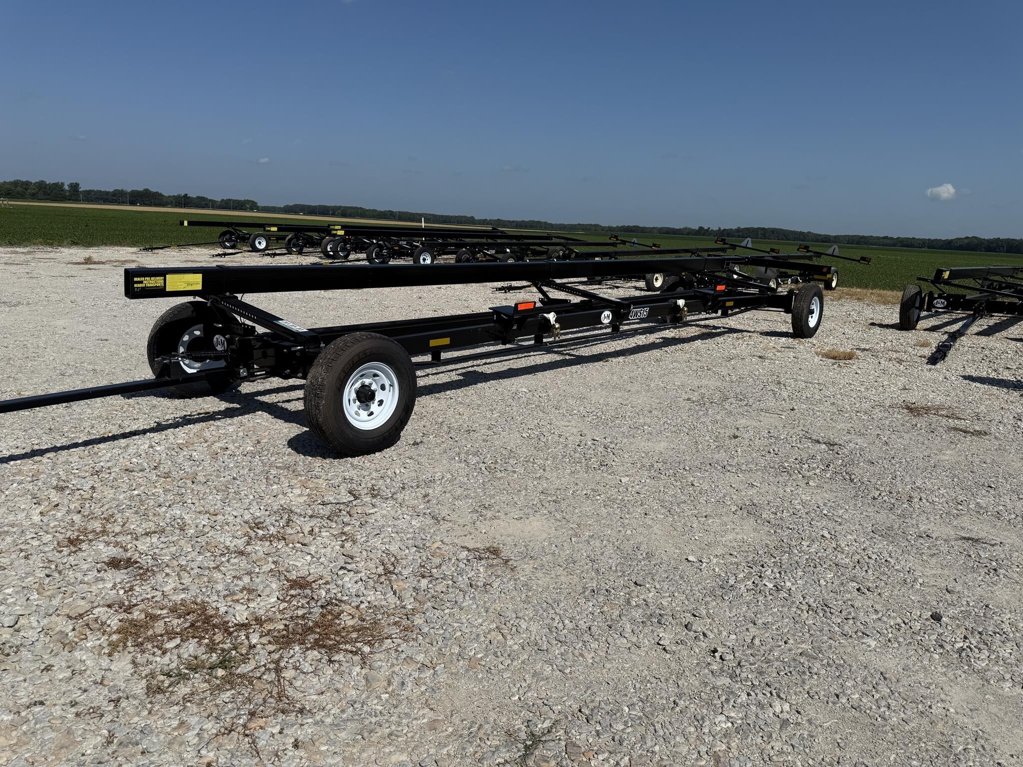  J&M 4WS15-32 Header Trailer