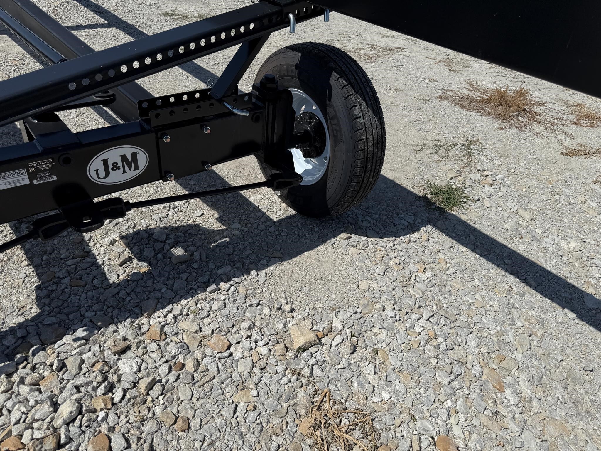  J&M 4WS15-42 Header Trailer