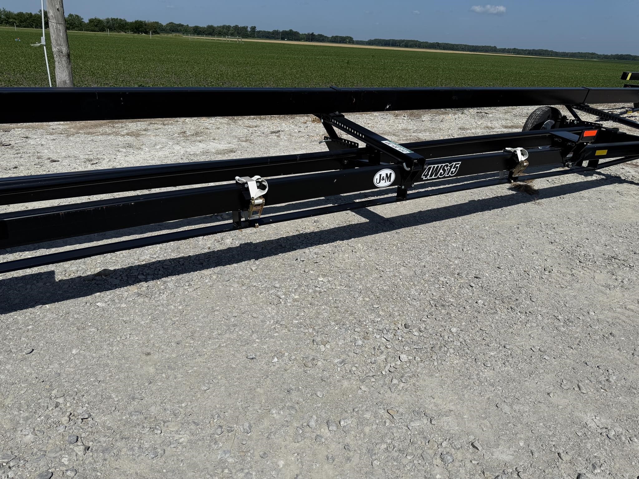  J&M 4WS15-38 Header Trailer