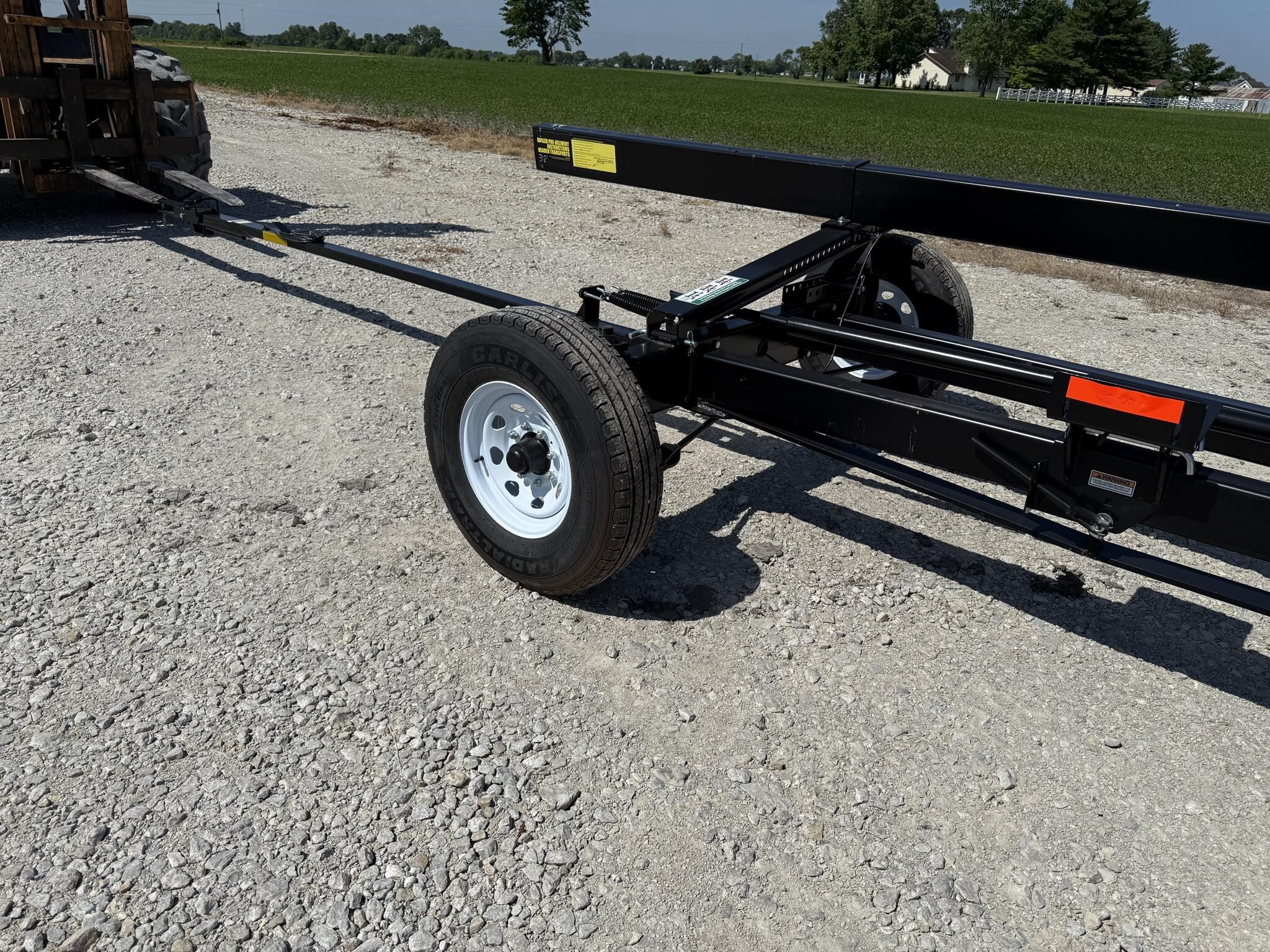  J&M 4WS15-38 Header Trailer