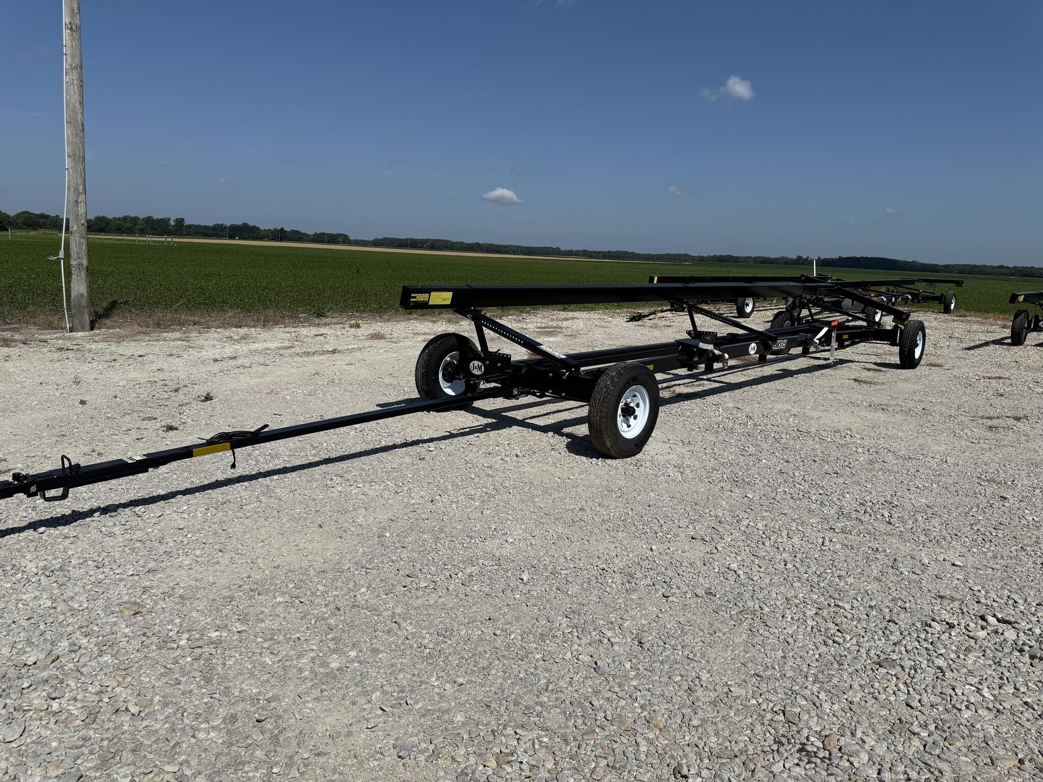  J&M 4WS15-32 Header Trailer