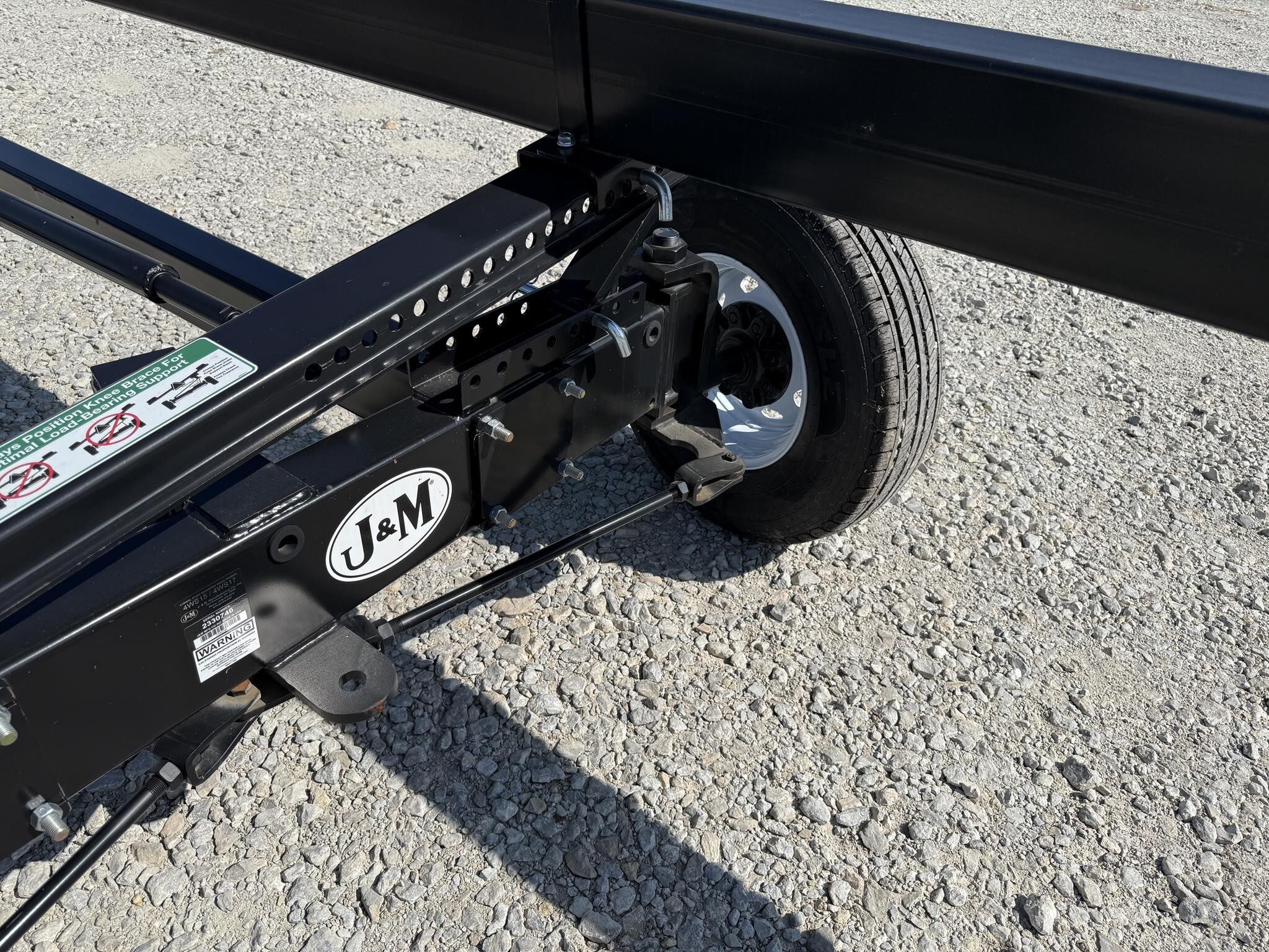  J&M 4WS15-42 Header Trailer