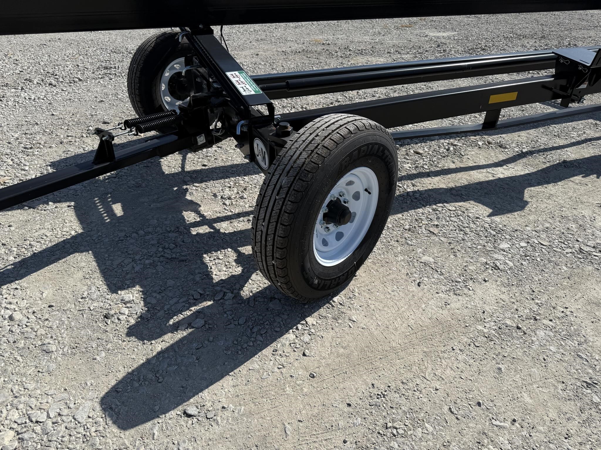 J&M 4WS17-48 Header Trailer