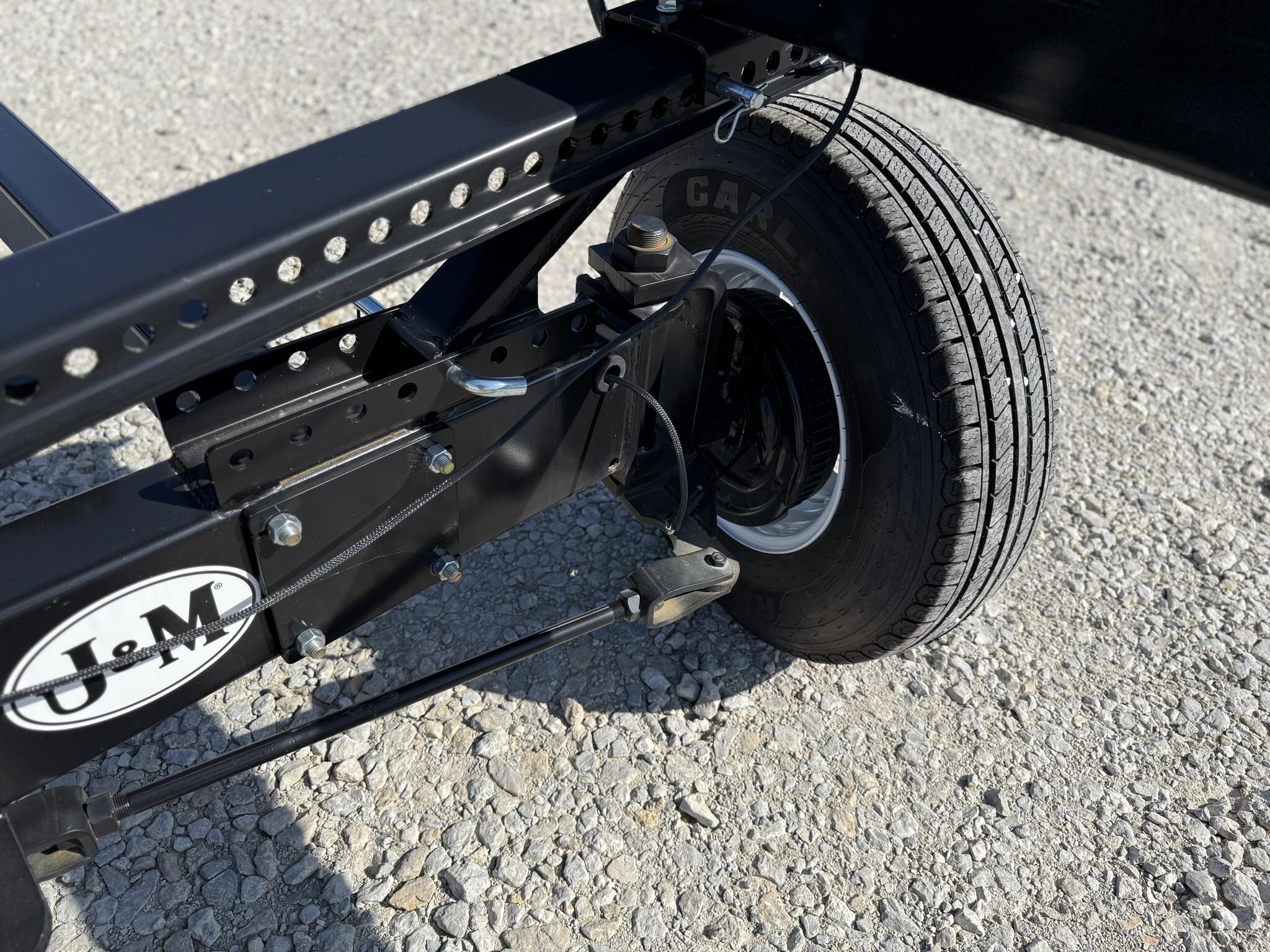  J&M 4WS17-48 Header Trailer