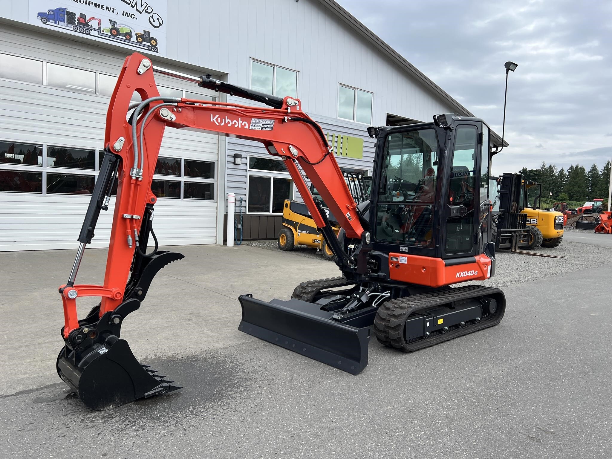 2025 Kubota KX040-5 Mini Excavator