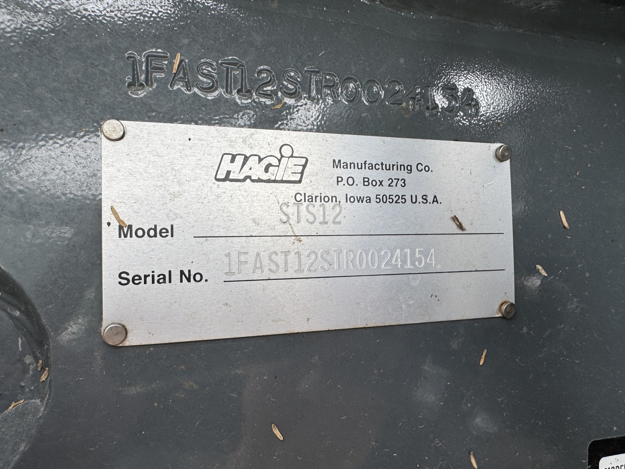2024 Hagie STS12 Self-Propelled Sprayer