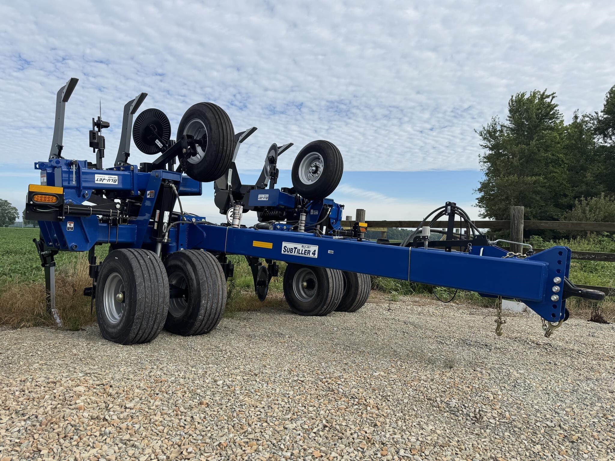  Blu-Jet Sub Tiller 4 In-Line Ripper