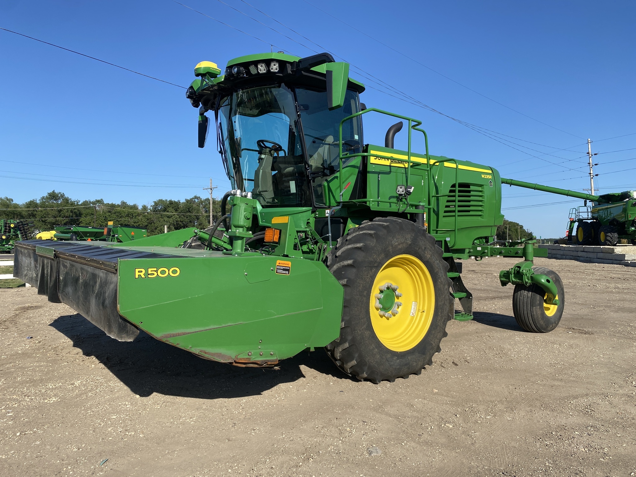 2023 John Deere W235R Self-Propelled Windrowers and Swather