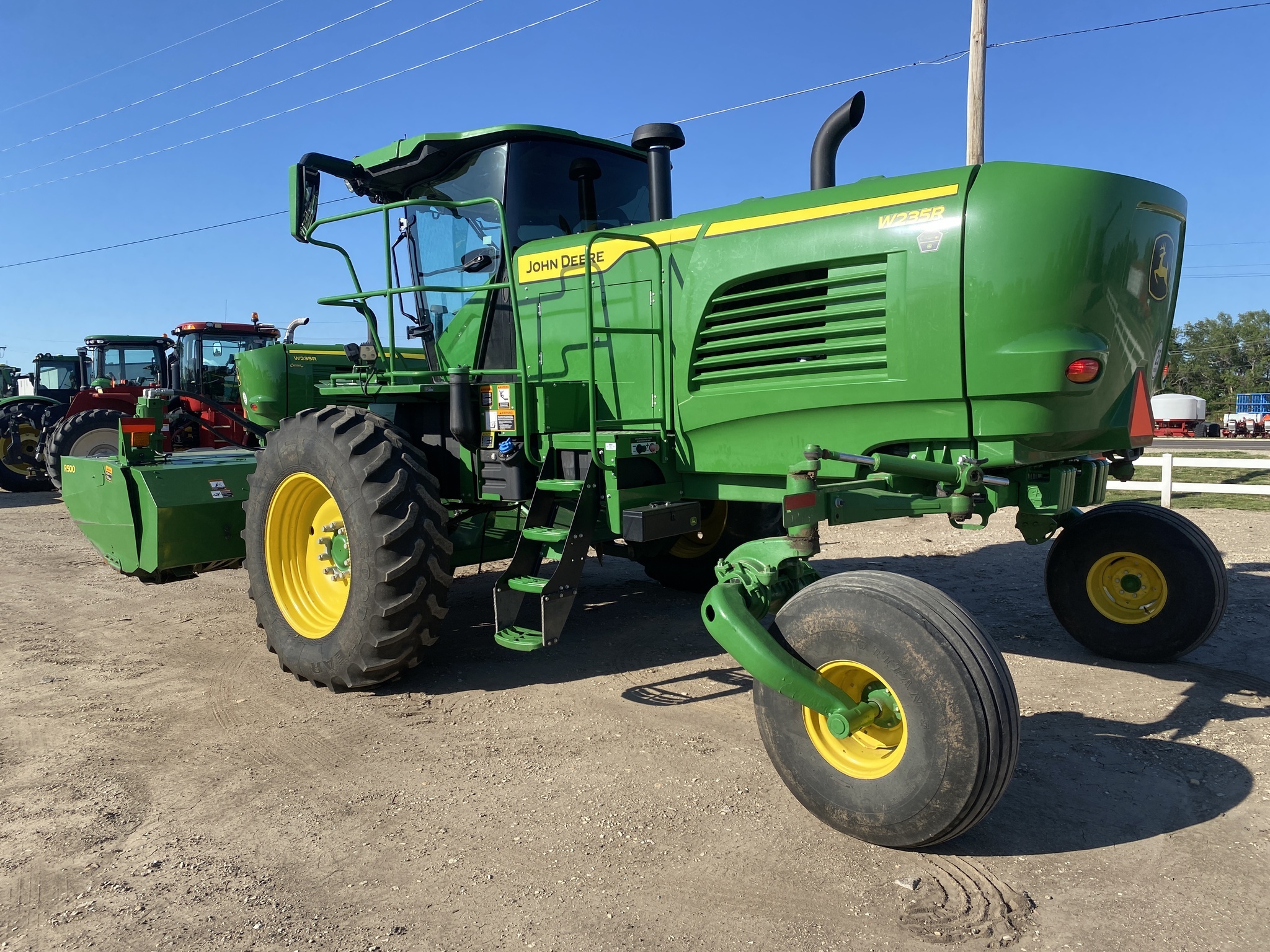2023 John Deere W235R Self-Propelled Windrowers and Swather