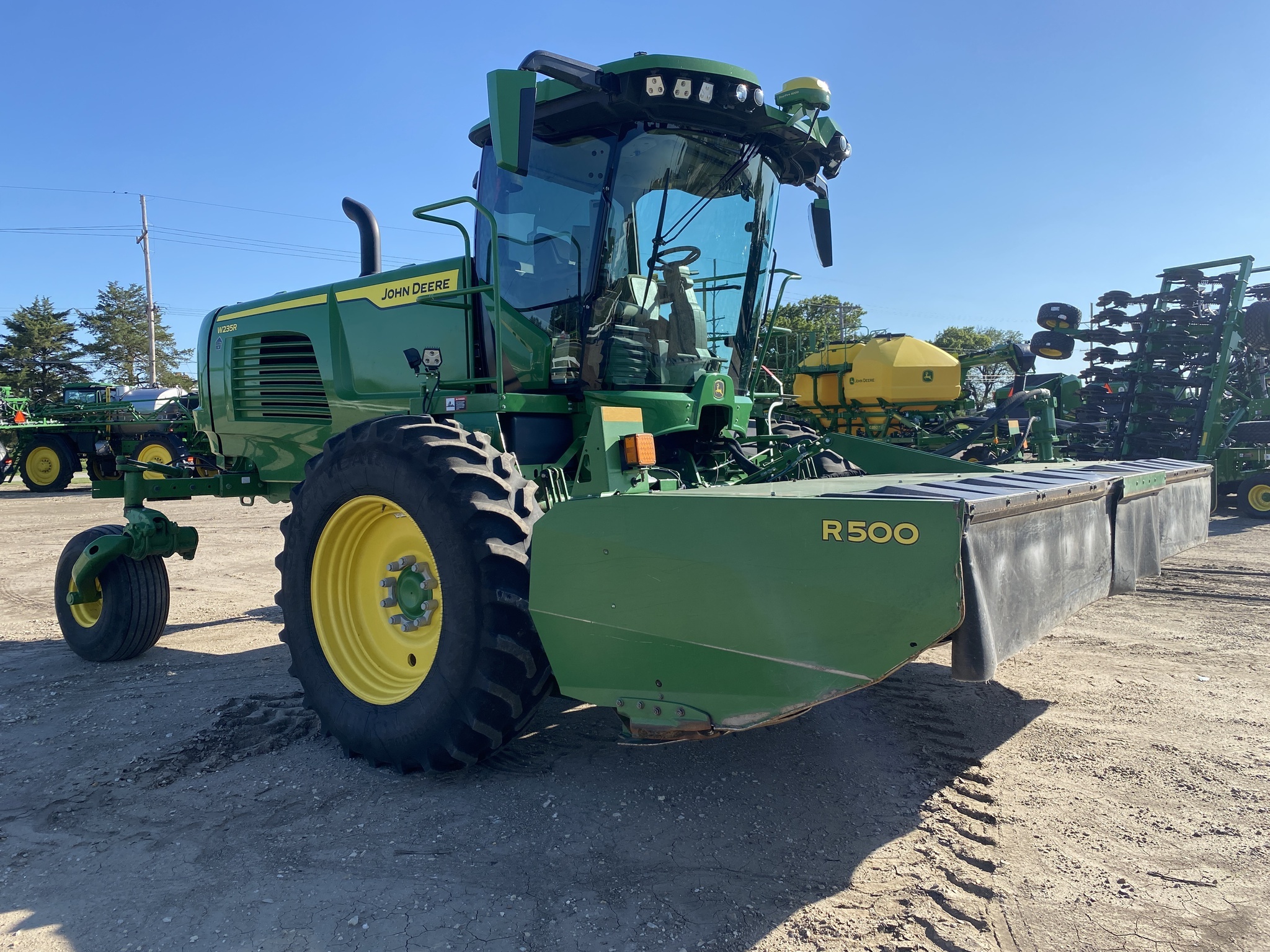 2023 John Deere W235R Self-Propelled Windrowers and Swather