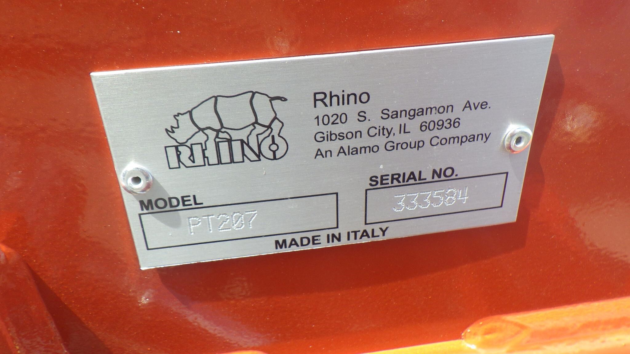 2025 Rhino PT207 Tedder