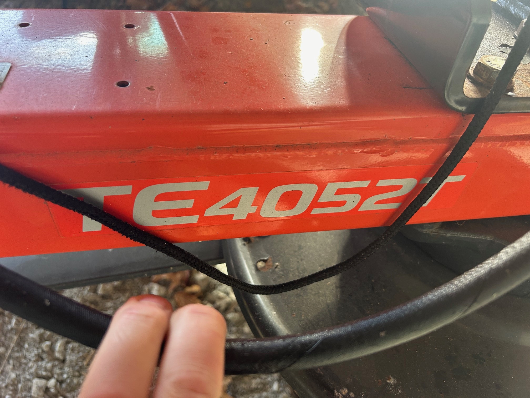  Kubota TE4052T Tedder