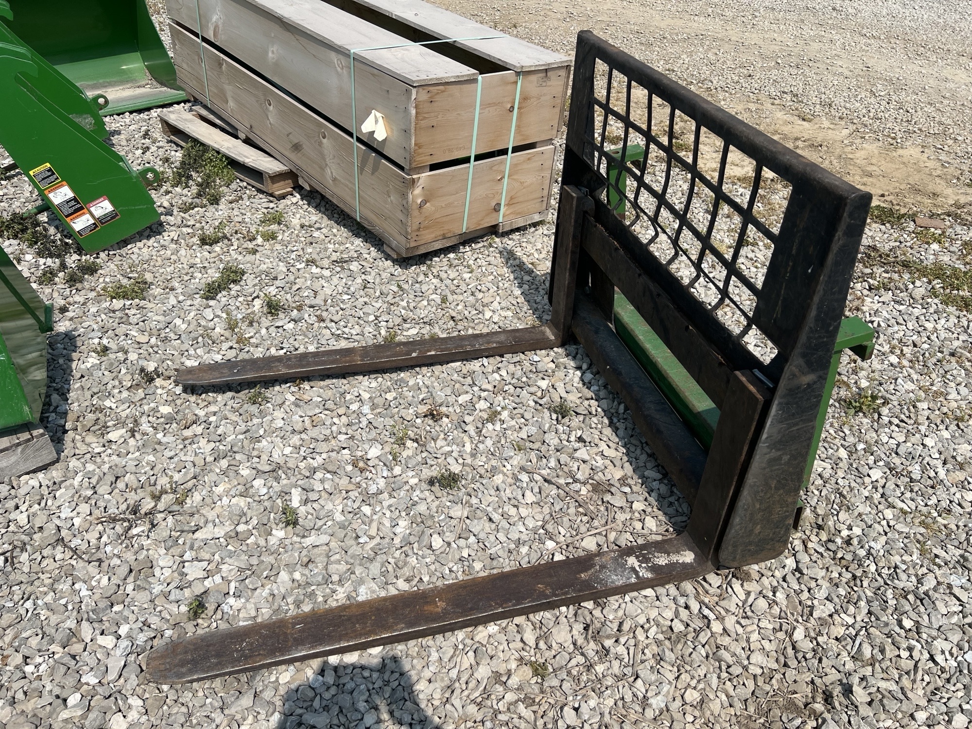  John Deere Forks Loader and Skid Steer Attachment