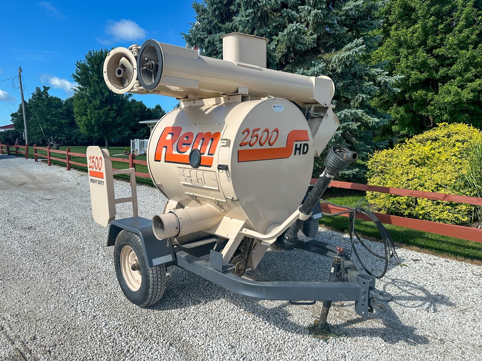 2006 Rem 2500 Grain Vac