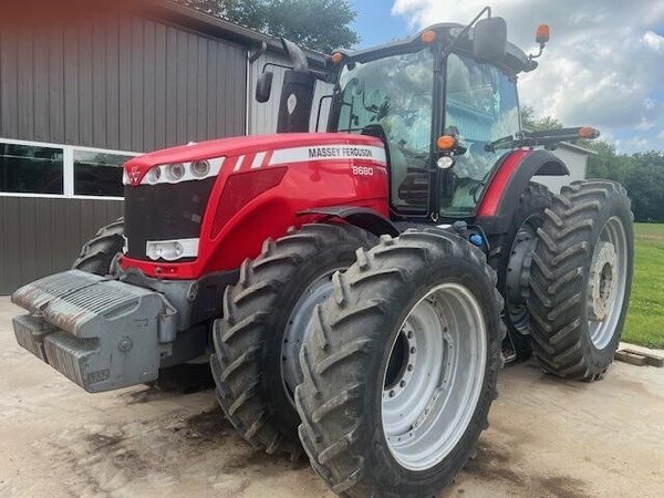Massey Ferguson MF 8650 Dyna-VT Fiches techniques & données techniques