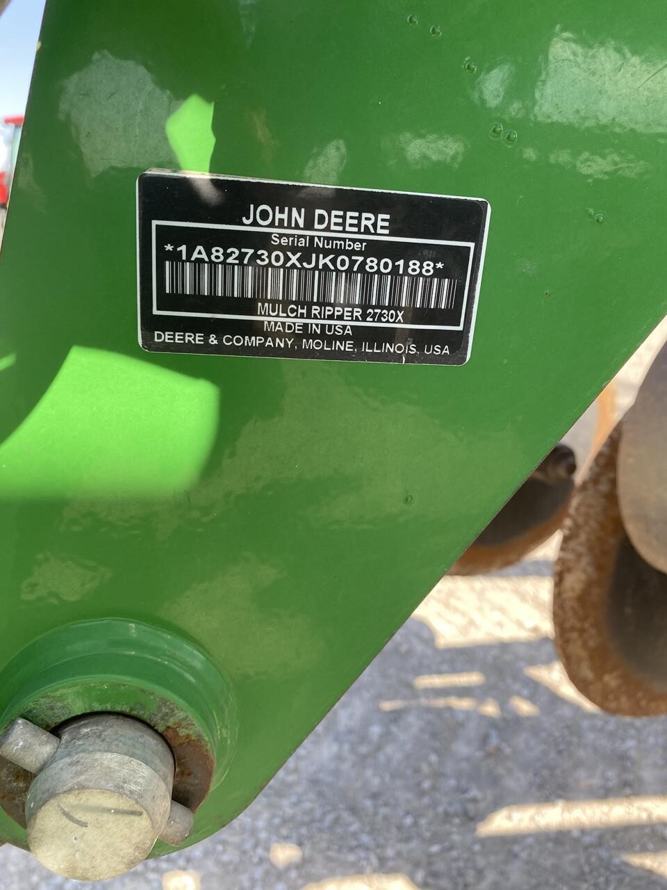 2022 John Deere 2730 Disk Chisel