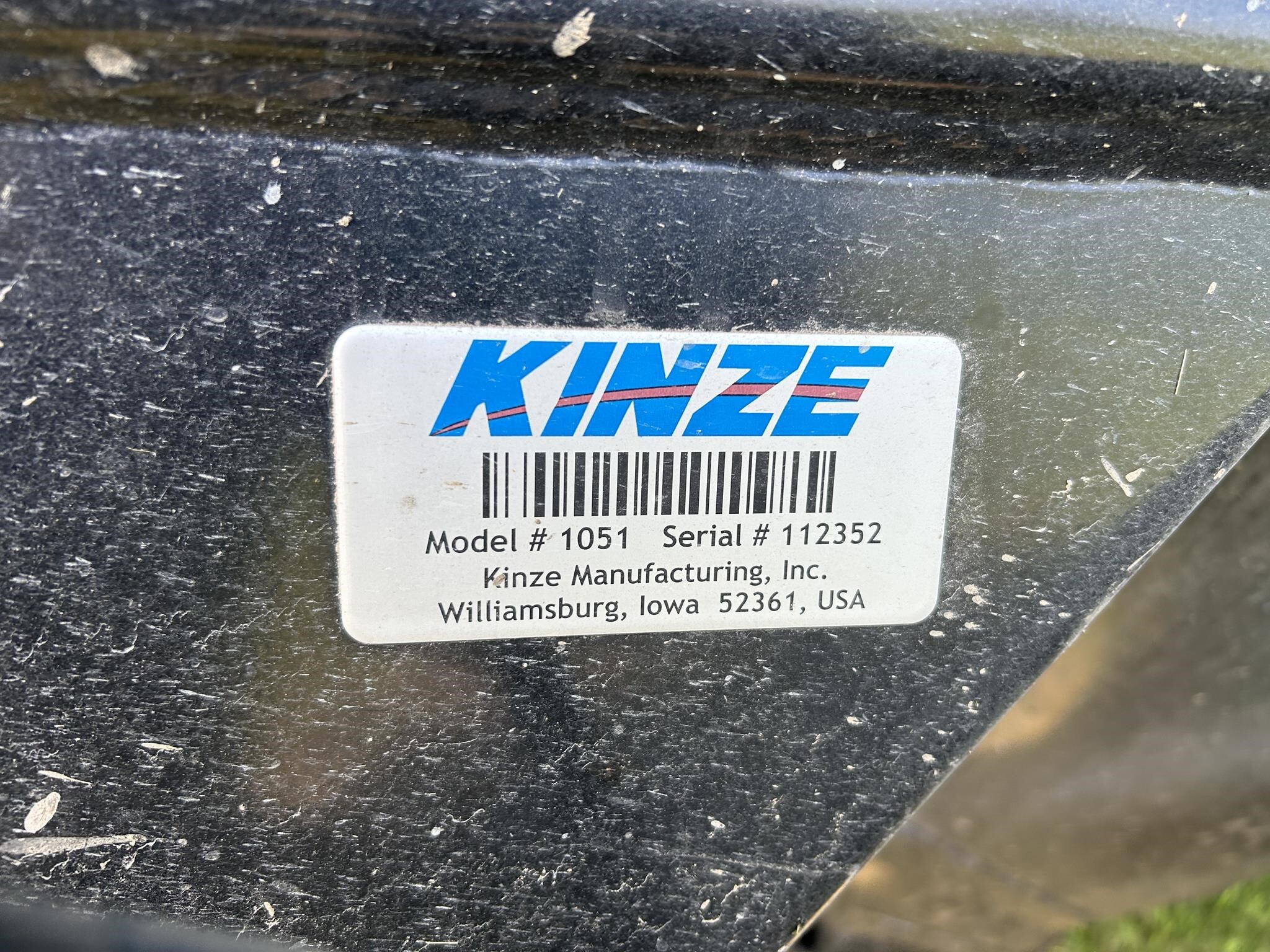2019 Kinze 1051 Grain Cart