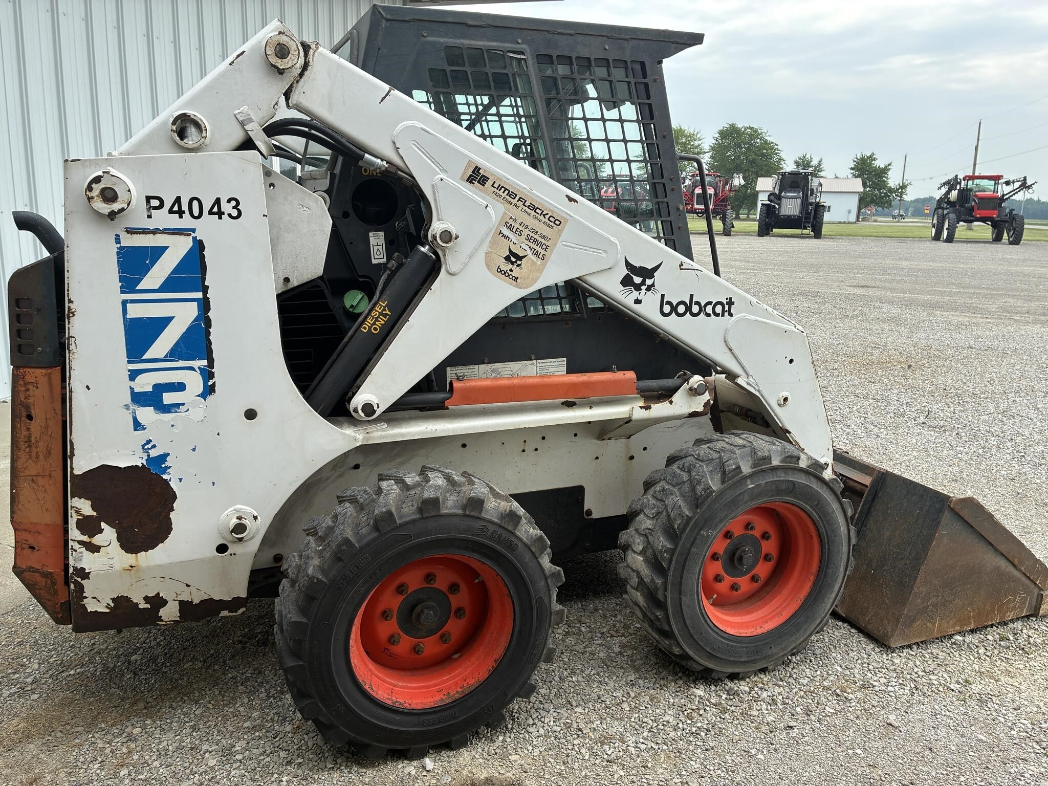Bobcat S185 Skid-Steer Loader - Wan Ho 1:25 Scale Diecast Model #6988129 New