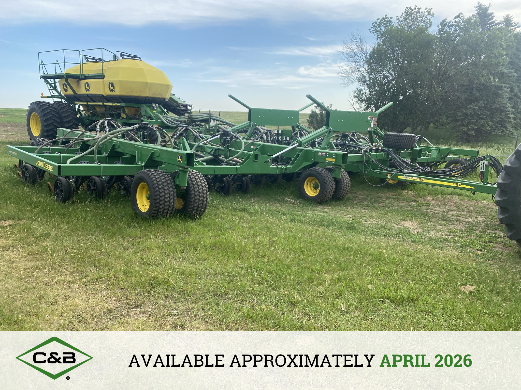 2019 John Deere 1895 Air Seeder
