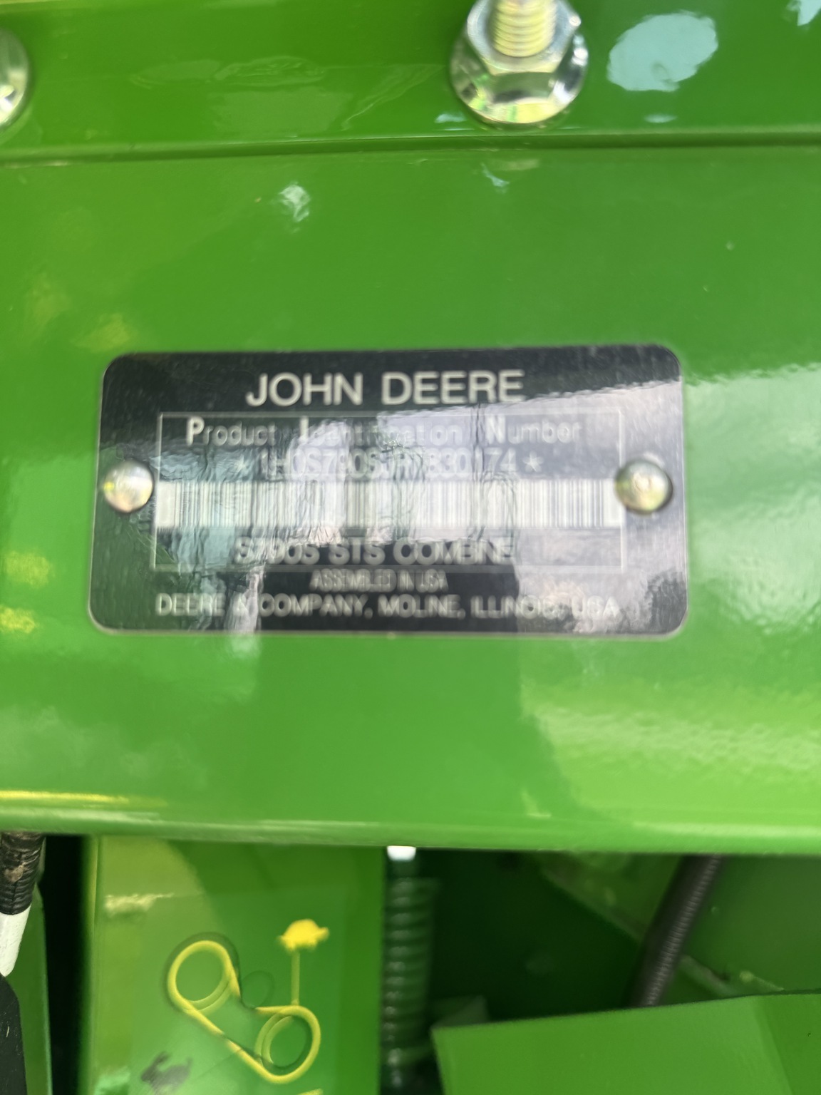 2024 John Deere S790 Combine