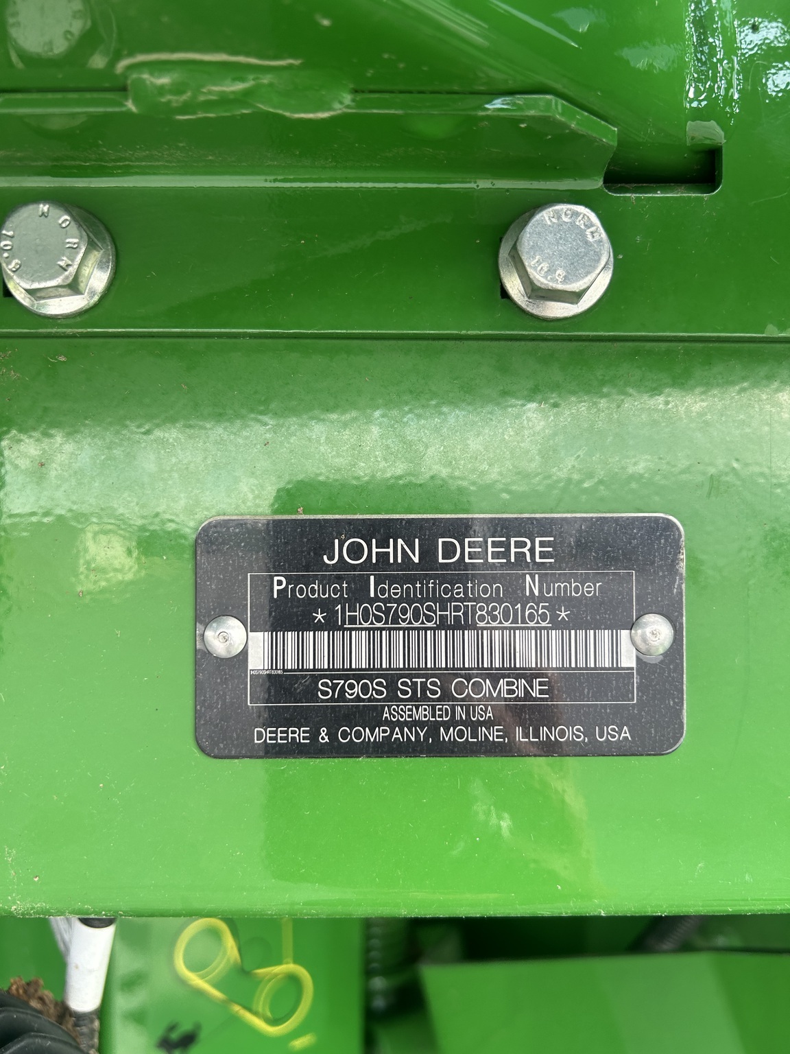 2024 John Deere S790 Combine