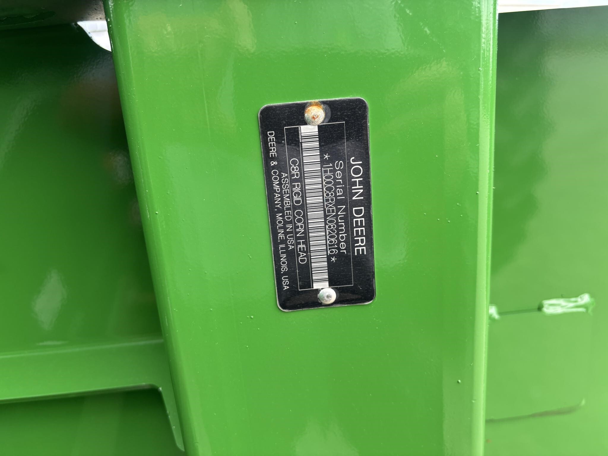 2022 John Deere C8R Corn Head